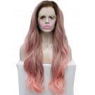 Pink Ombre Lace Front Wig