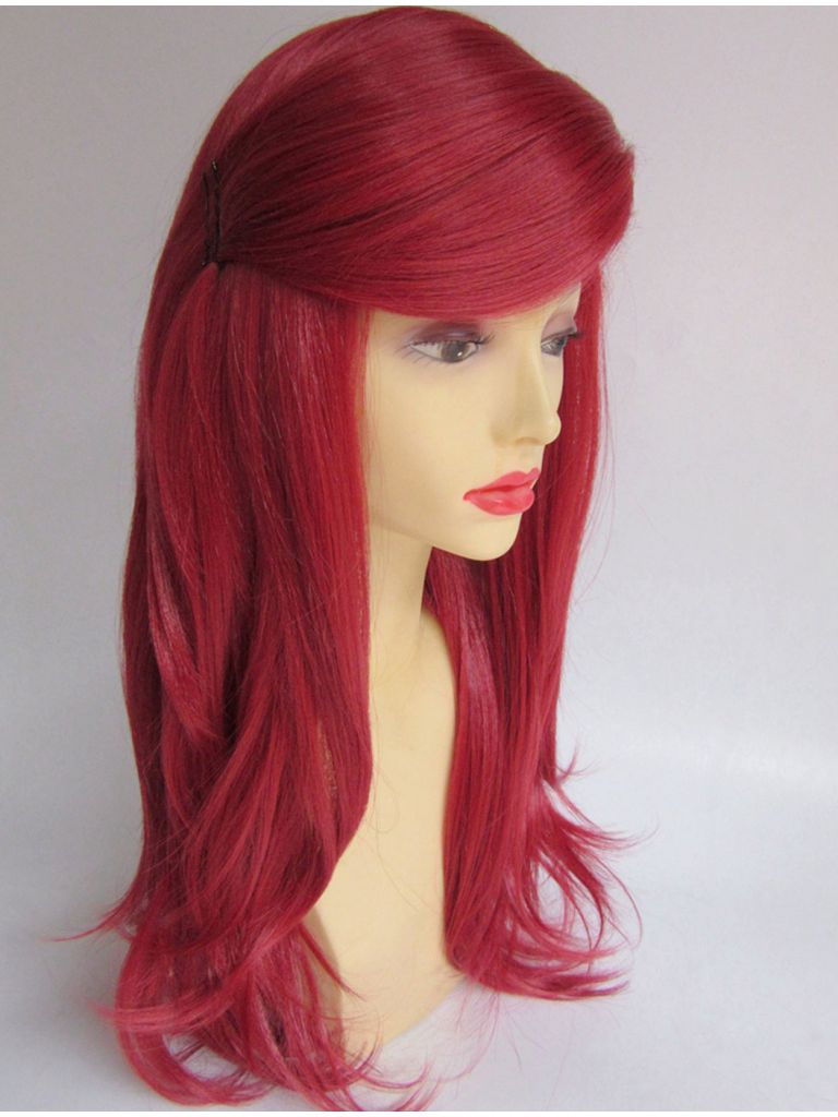Ariel Wig Mermaid Red